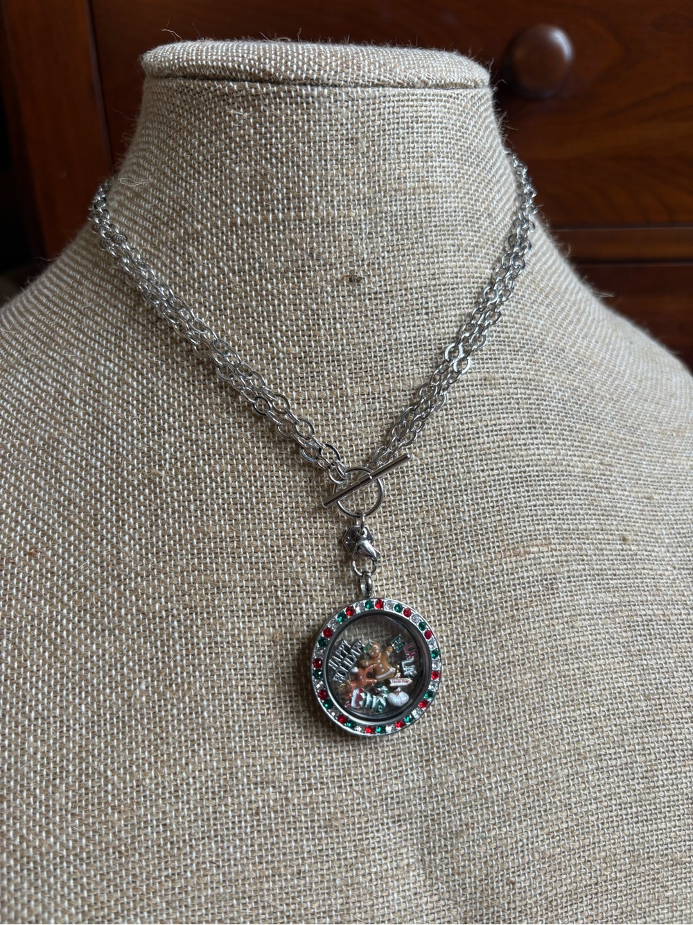 Origami Owl Holiday Christmas Locket Set